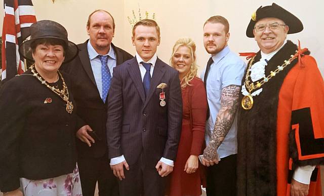 Kieran Farrell-Mather awarded British Empire Medal